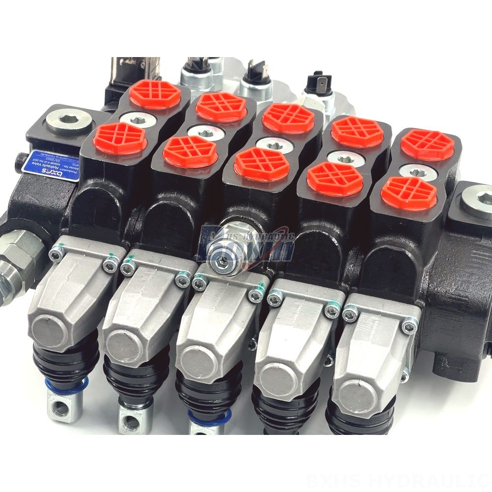 OEM/ODM: 5 Spool Sectional Directional Valve - Custom Design & Manufacturing detail image